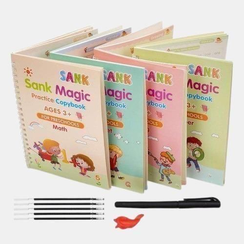 Lil toe Magic Practice Copybook (Pack of 4)
