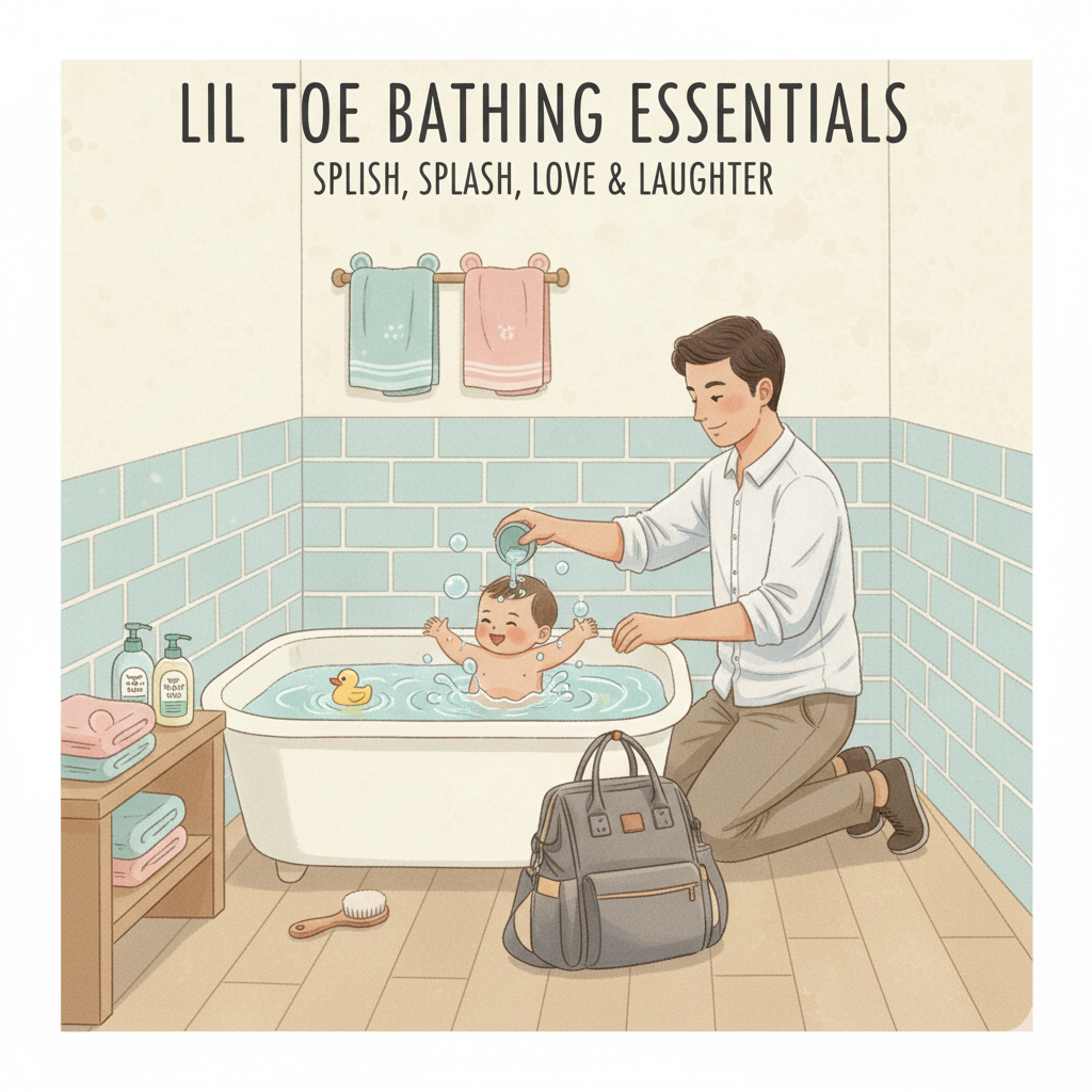 bathing essentials by Lil Toe