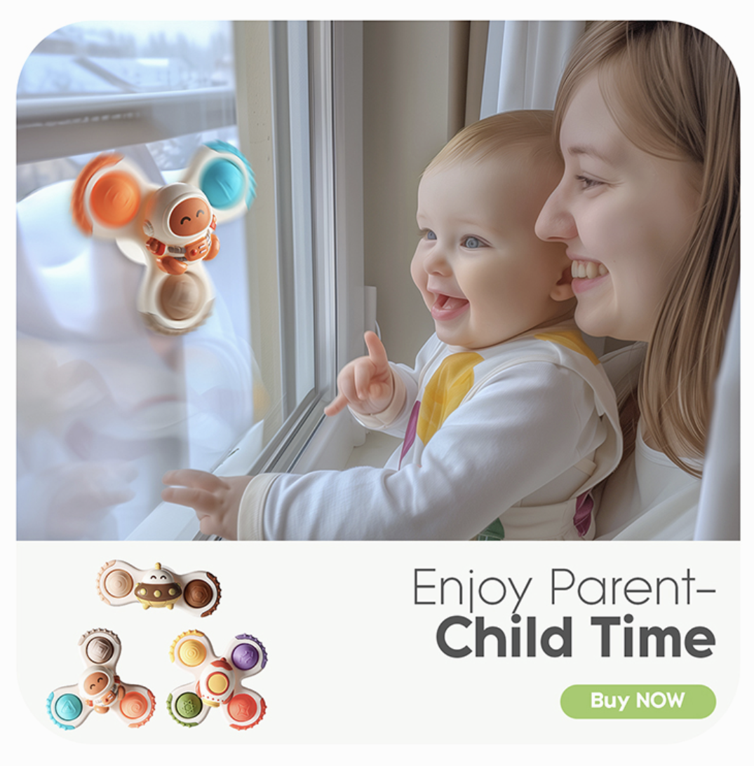 Lil Toe Baby Sucker Gyro Spinners (Set of 3)